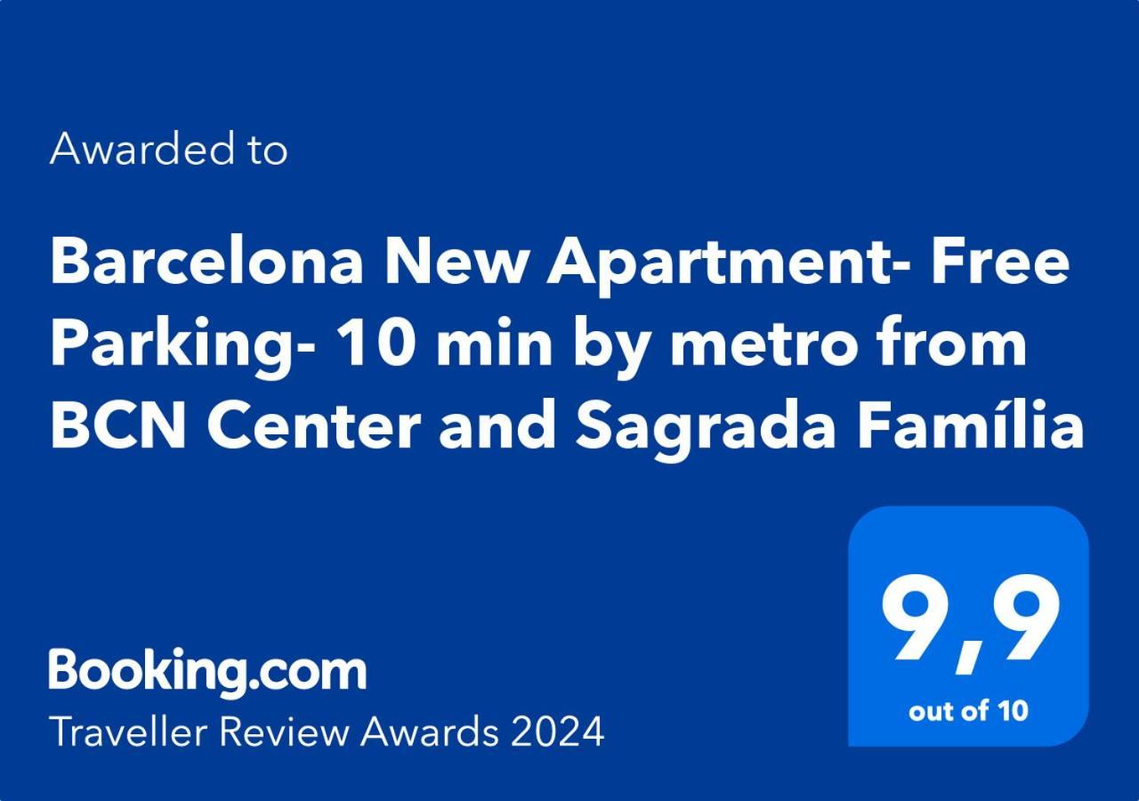 Barcelona Chic Apartments- Free Parking - 10 Min From Bcn City Centre By Metro المظهر الخارجي الصورة